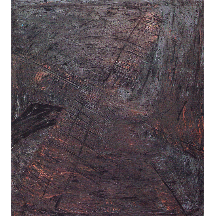 MOCTEZUMA. Óleo sobre lienzo 200 x 180 cms